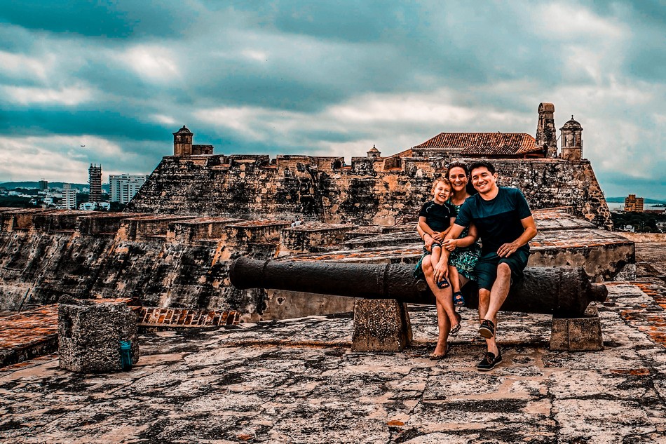 Cartagena com crianças: Aventura no Castelo de San Felipe de Barajas